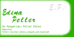 edina peller business card